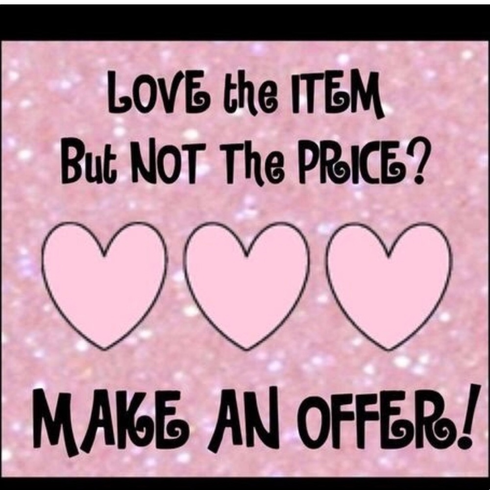 I’m open to all offers!